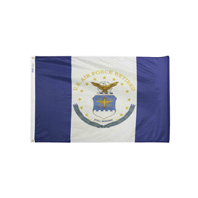 Nylon Air Force retired flag with grommets
