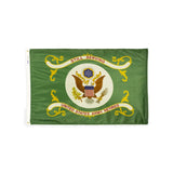 Nylon US Army retired flag with grommets