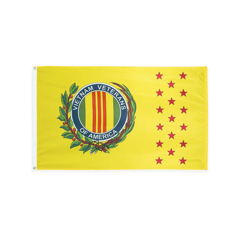 Nylon Vietnam Veterans flag with grommets