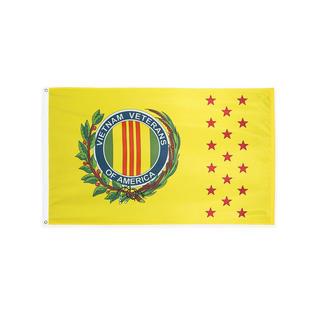Nylon Vietnam Veterans flag with grommets