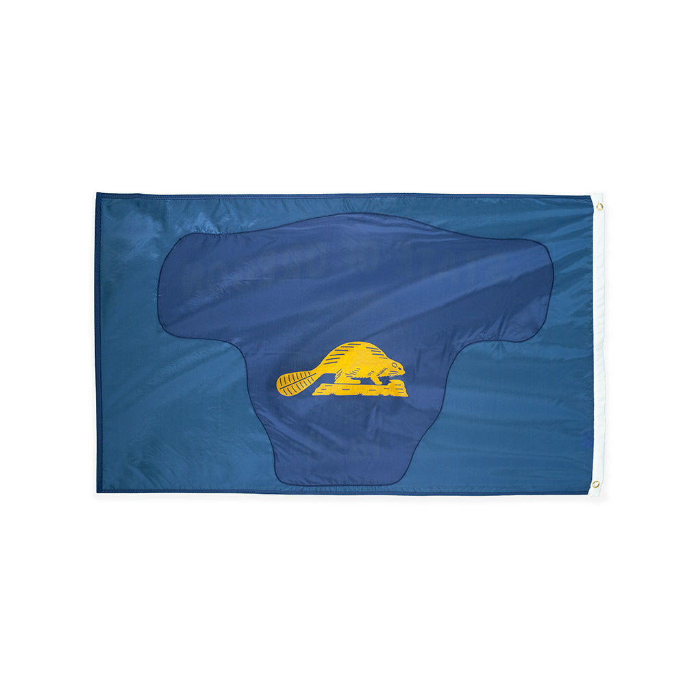 Nylon Oregon state flag with grommets