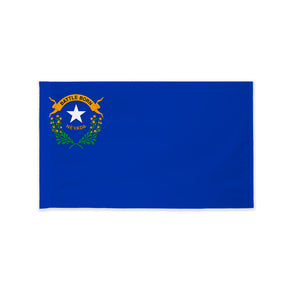 Nevada state flag with pole sleeve