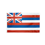 Polyester Hawaii state flag with grommets