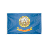 Polyester Idaho state flag with grommets