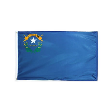 Polyester Nevada state flag with grommets