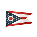 Polyester Ohio state flag with grommets