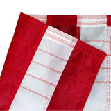 Reinforced Nylon American flag fly end