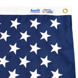 Tough-Tex Polyester American flag heading and grommets