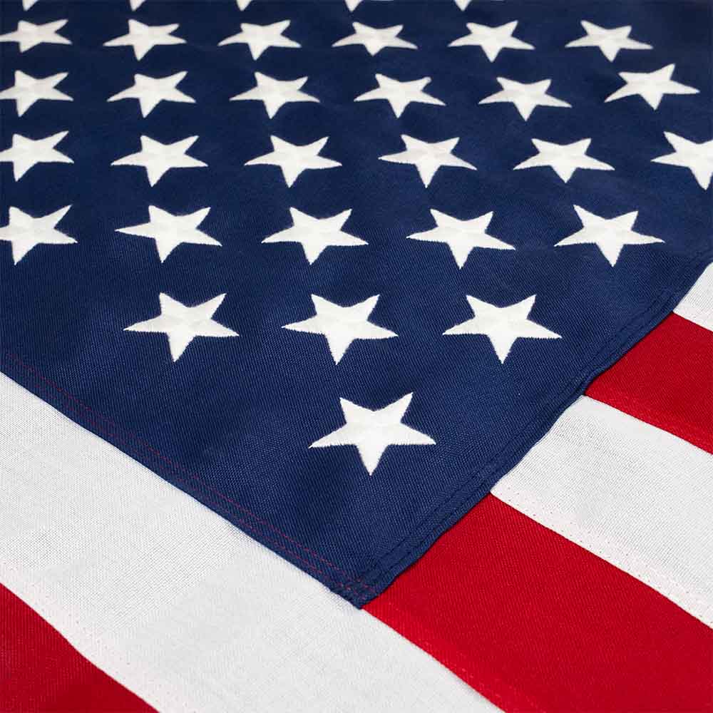 Tough-Tex Polyester American flag star field and stripes