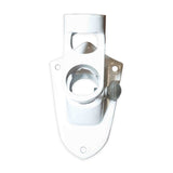 White metal bracket