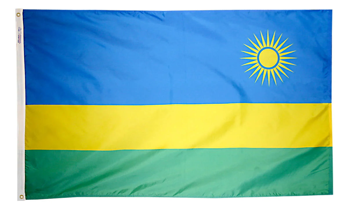 Rwanda Flag - For Outdoor Use