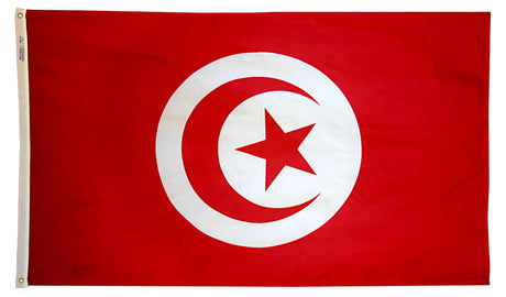 Tunisia Flag - For Outdoor Use