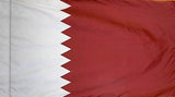 Qatar Flag with Pole Sleeve - For Indoor Use