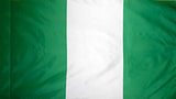 Nigeria Flag with Pole Sleeve - For Indoor Use
