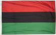 Afro American - Outdoor Flag with heading & grommets