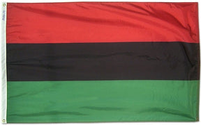 Afro American - Outdoor Flag with heading & grommets