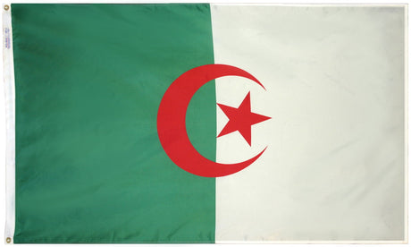 Algeria - Outdoor Flag with heading & grommets