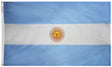 Argentina - Outdoor Flag with heading & grommets