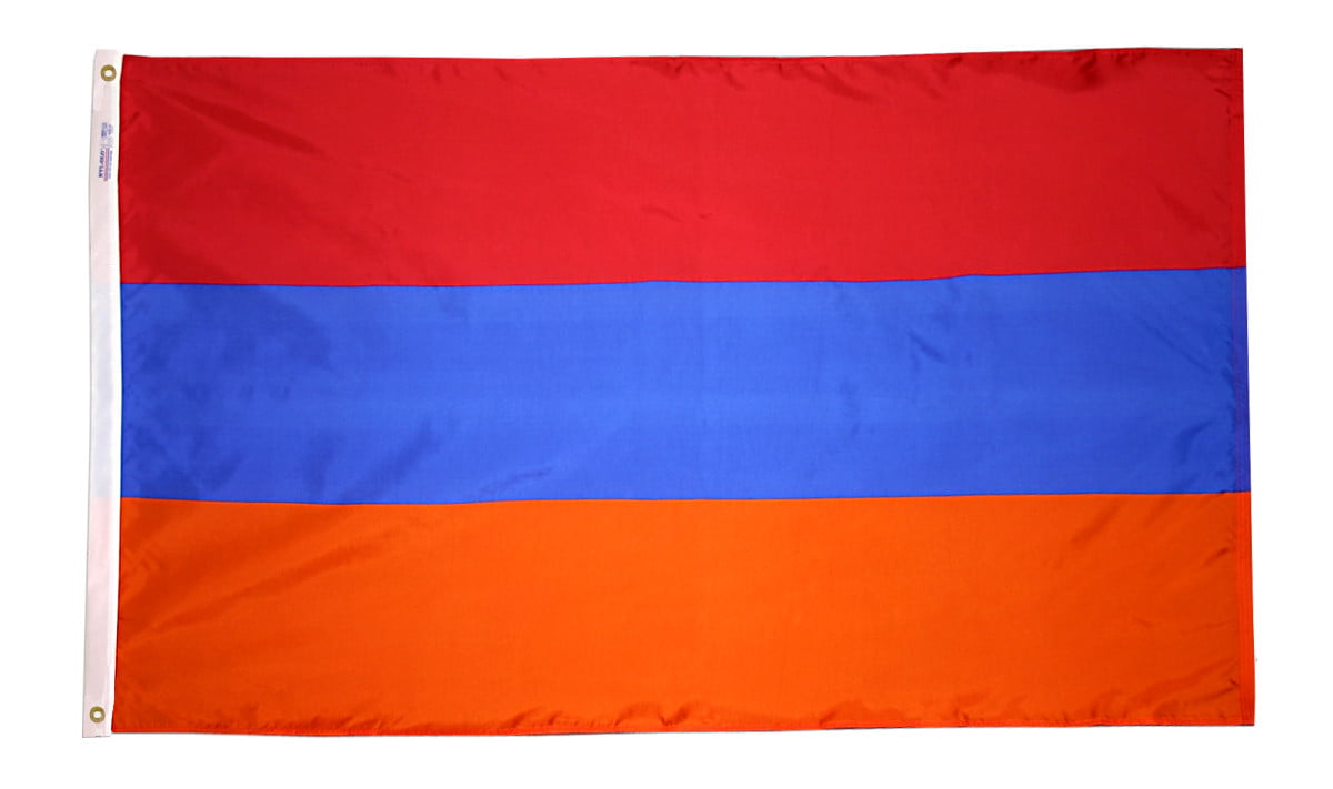 Armenia - Outdoor Flag with heading & grommets