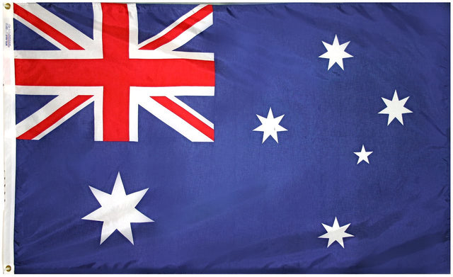 Australia - Outdoor Flag with heading & grommets