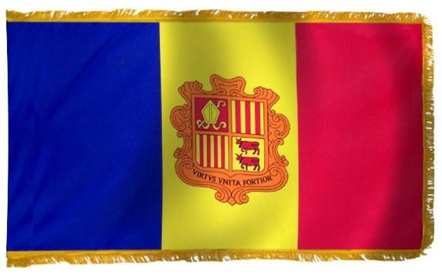 Andorra - Fringed Flag