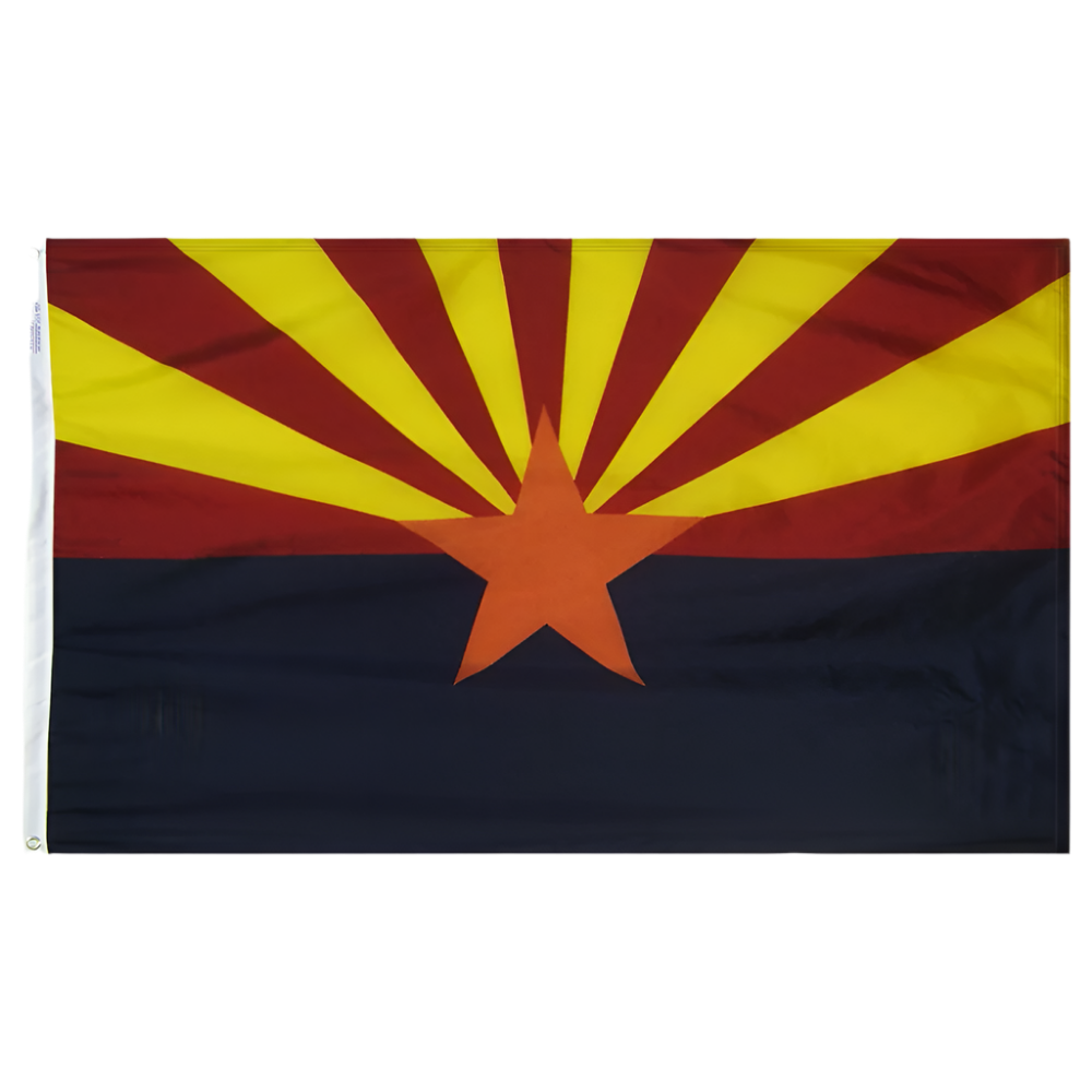 Arizona - State Flag (finished with heading and grommets)