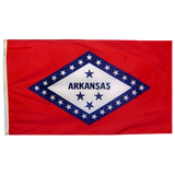 Arkansas - State Flag (finished with heading and grommets)