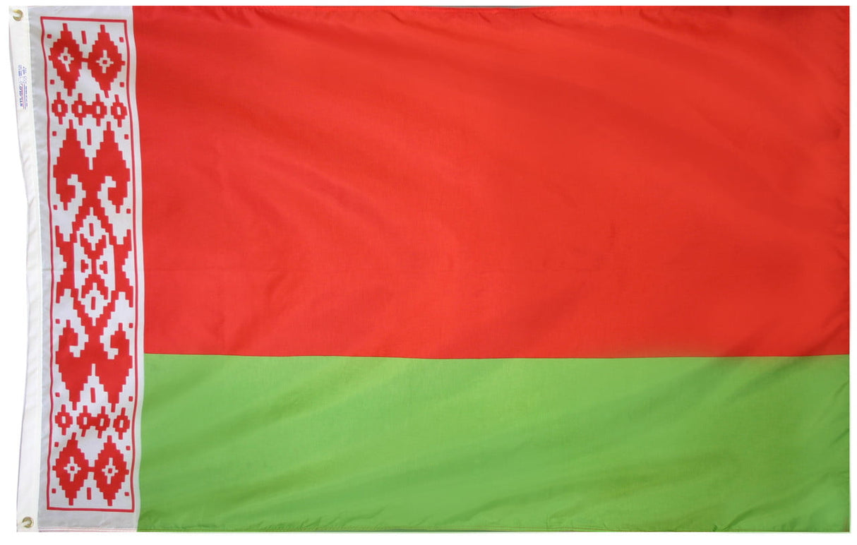 Belarus - Outdoor Flag with heading & grommets