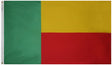 Benin - Outdoor Flag with heading & grommets