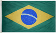 Brazil - Outdoor Flag with heading & grommets