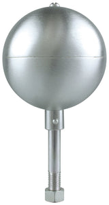 Satin Finish Aluminum Ball Top for Commercial Flagpoles