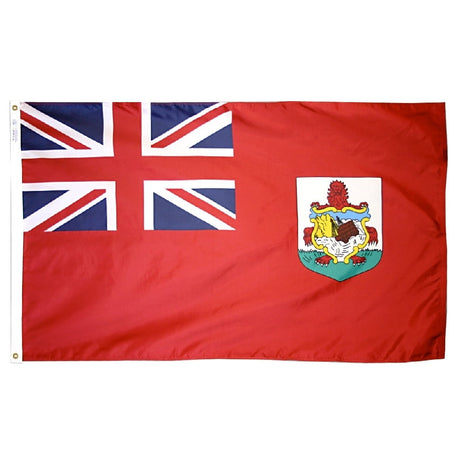 Bermuda - Outdoor Flag with heading & grommets