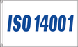 ISO 14001 Flag - Blue Design