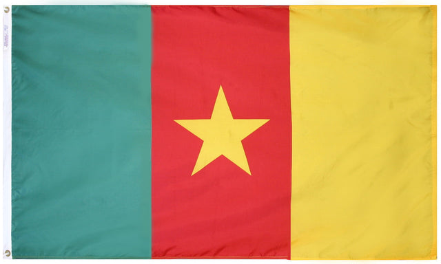 Cameroon - Outdoor Flag with heading & grommets