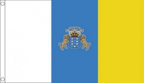 Canary Islands - Outdoor Flag with heading & grommets