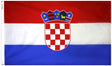 Croatia - Outdoor Flag with heading & grommets