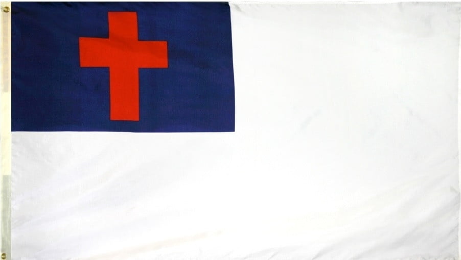 Christian Flag - For Outdoor Use