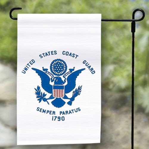 Coast Guard Garden Flag