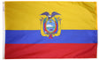 Ecuador - Outdoor Flag with heading & grommets