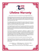 Lifetime Warranty Certificate