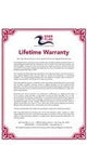 Lifetime Warranty on Flagpole Shaft