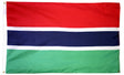 Gambia - Outdoor Flag with heading & grommets