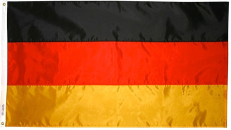 Germany - Outdoor Flag with heading & grommets