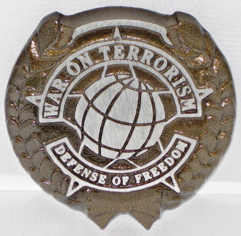 War on Terrorism Grave Marker