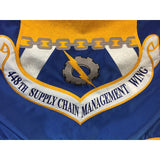 448th Supply Chain Embroidered Flag