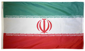 Iran - Outdoor Flag with heading & grommets