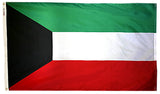 Kuwait - Outdoor Flag with heading & grommets