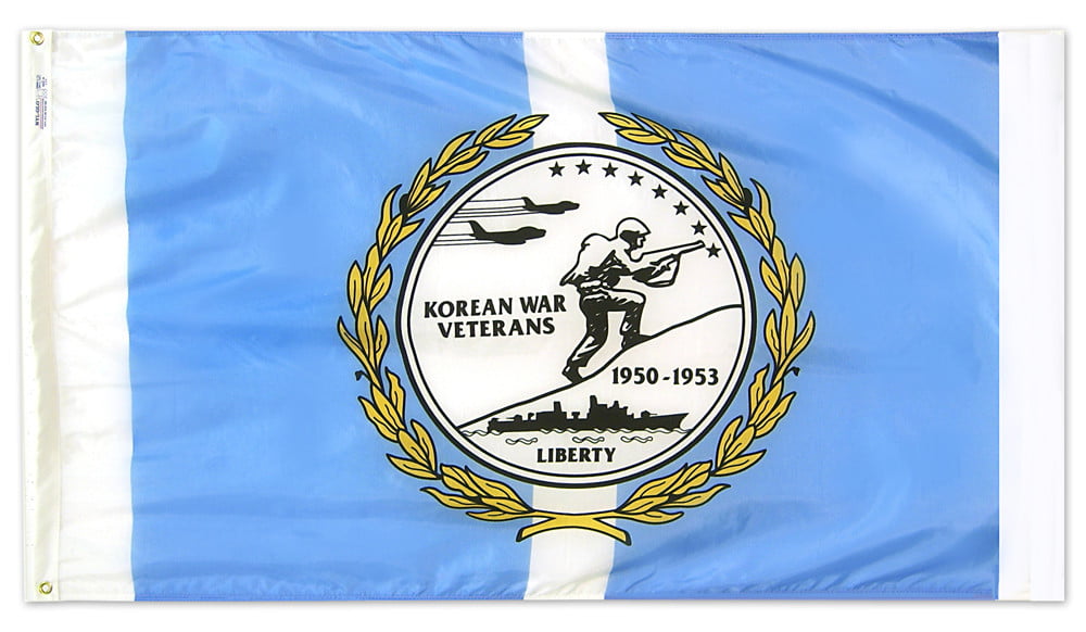 Korean War Veterans Flag (Heading and Grommet Style)