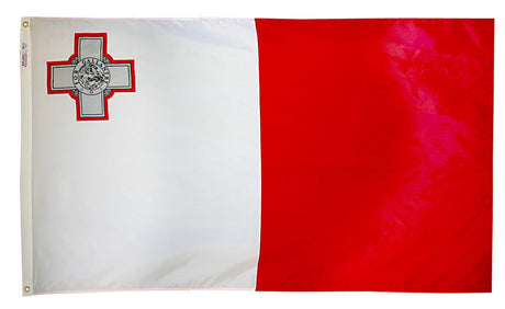 Malta - Outdoor Flag with heading & grommets