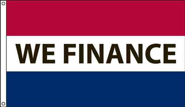 MESSAGE FLAG advertising WE FINANCE